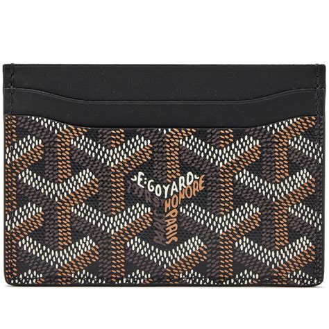 goyard card holder retail price|goyard saint sulpice retail price.